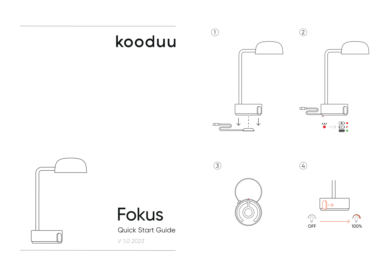 Fokus - Portable Lamp